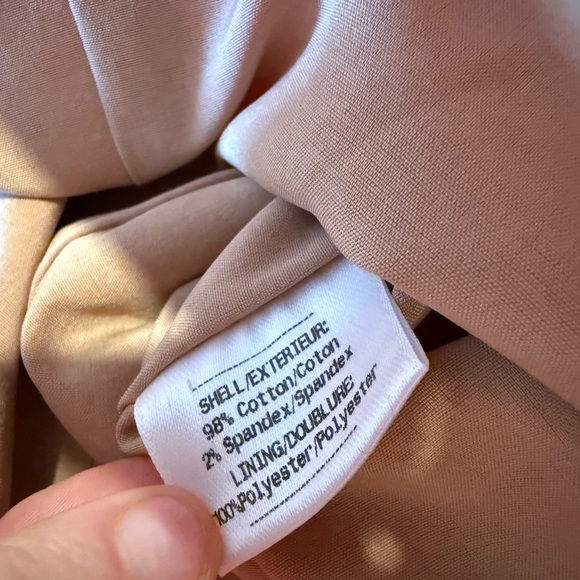 Mark + James by Badgley Mischka Organza One-Shoulder Tan Ruffle Dress - Picture 7 of 11